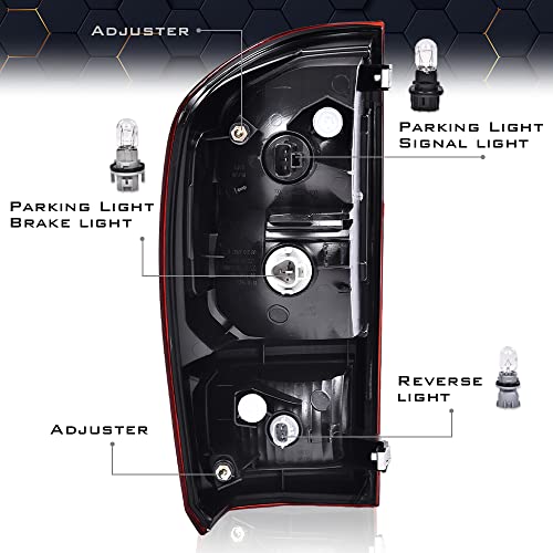 PIT66 Tail Lights Lamps Assembly Fit Toyota Tacoma 2016-2023 All Models by PIT66 - Used condition - Image 8