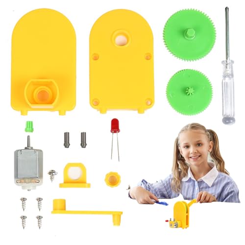 Générique - Jeu de Construction de Générateur,Kit Scientifique Générateur Électrique - Activités Éducatives et Projet pour Salle de Jeux ou École