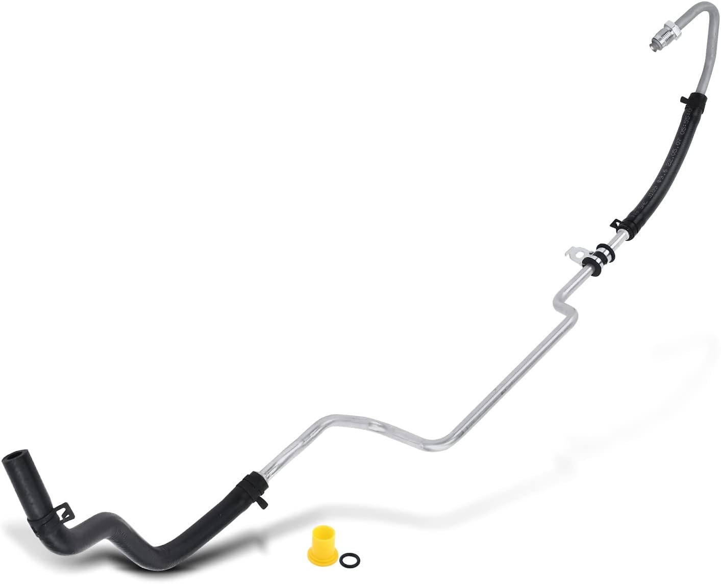 A-Premium Power Steering Return Hose Line Assembly Compatible with Kia Sedona 2006-2012 2014 Hyundai Entourage 2007-2009 3.5L 3.8L Gear To Pipe