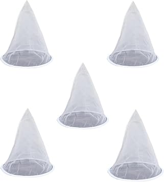 5 Piece Filter Filter Net for Beekeeping, Nylon Mesh, Honey Strainer, Honey Extractor, Beehive Tool, Beehive Supplies, Beekeeping Equipment, Beekeeper, Filter Net, Honey