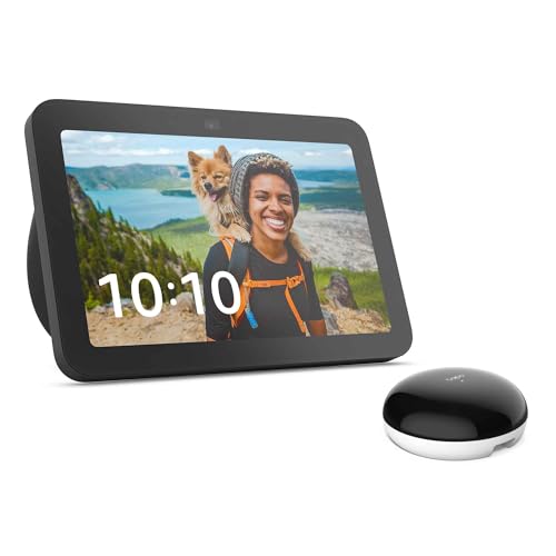 【セット買い】Echo Show 8 (エコーショー8) 第3世代 チャコール + TP-Link Tapo H110 スマートリモコン