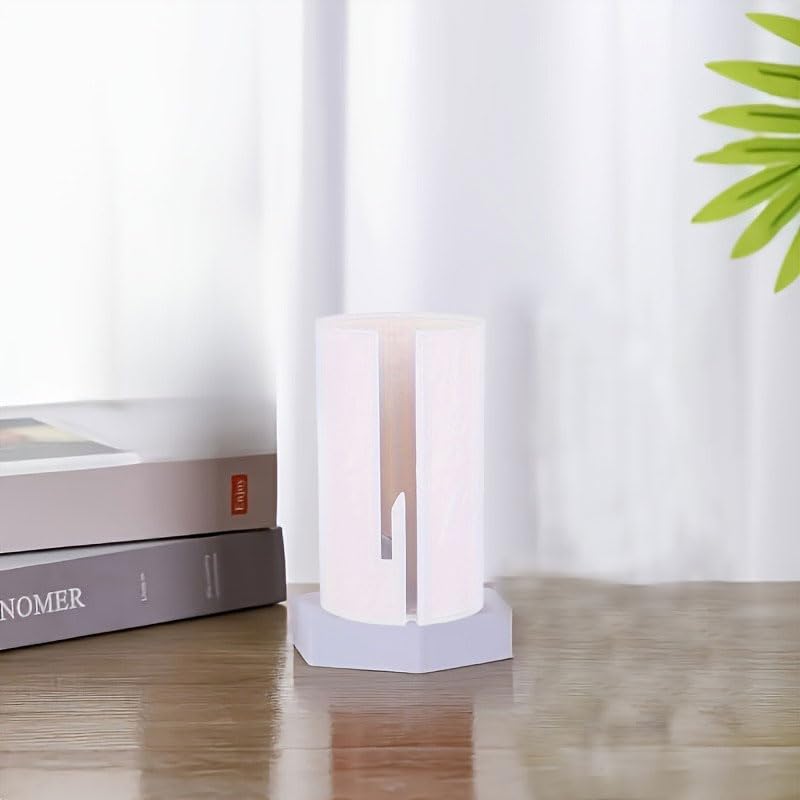 1PC Manual Paper Cutter with Precision Cutting Edge, No Batteries, Compact Handheld Design for Crafts, Gift Wrapping, Holiday Use, White