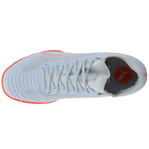 PUMA PUMA Men's 365 Sala 1 Futsal-Shoe, Grey Dawn-Nrgy Red, 4.5 M US