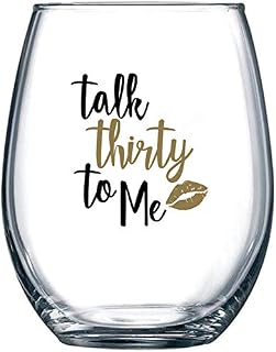 Talk Thirty To Me - 1990 30th Birthday Gifts for Women - Dirty