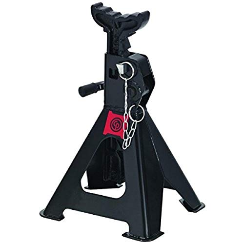 Chicago Pneumatic CP82060 Jack Stands 6 Ton - Pair, Black