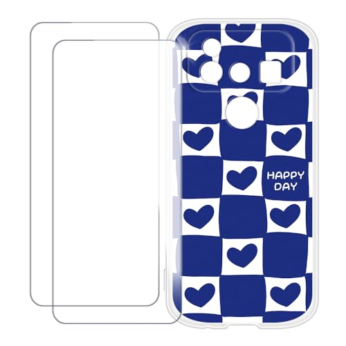 UOGNADGD Unihertz Jelly Max �Ƃ̌݊������� �J�X�^���J���t���P�[�X�{�����K���X�ی�t�B����2���t�� ? �Ռ��z�������h�~ (���n�[�g)