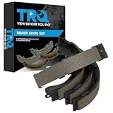 TRQ Rear Brake Shoes Compatible with 1985-1988 Chevrolet Nova 1998-2002 Prizm 1989-1997 Geo 1984-2002 Toyota Corolla 1984-1987 Tercel