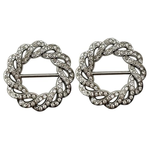 Listado de Anillos con presillas más recomendados. 41 FOMIYES 2 Piezas Hebilla De Cintura Anti-expuesta Botón De Cintura De Moda Anillo De Hebilla De Bufanda Clips De Anillo De Bufanda Presilla Con Hebilla En La Cintura Aleación...