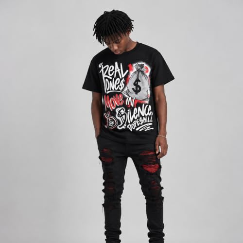 Image of DopeSkill Graphic Tee Streetwear Hip Hop Hypebeast Unisex T-Shirt Sneaker Colour Matching Shirts Inspired Motivation Quotes