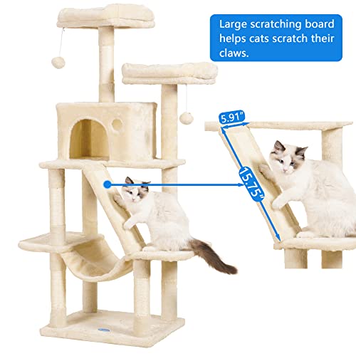 Heybrother Cat Tree, 57 Cat Tower