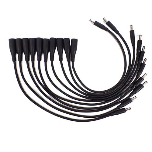 100Pcs DC/AC Power Charger Converter Adapter Cable 7.4mm to 4.5mm for Dell 1FT