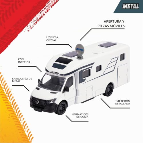 Miniatura 4 de Majorette Hymer B-Class Camper