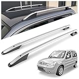 CHROMEMASTER | Barres de Toit Longitudinales Compatibles avec Citroen Berlingo 1996-2009 | Permettent l’Installation de Barres de Toit, Coffre de Toit, Porte-Vélos et Accessoires de Transport