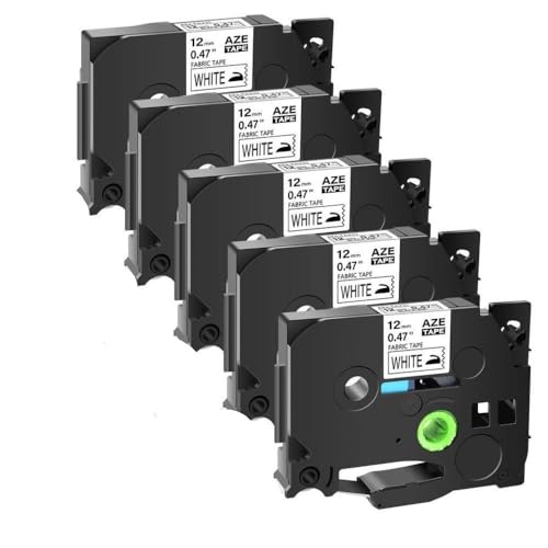 5pk 10pk�������x�����{���݊����̂���TZ FA231 TZE-FA231 TZE-FA3R FOR FABRIN TAPES���x���v�����^�[(5PK Black on White)