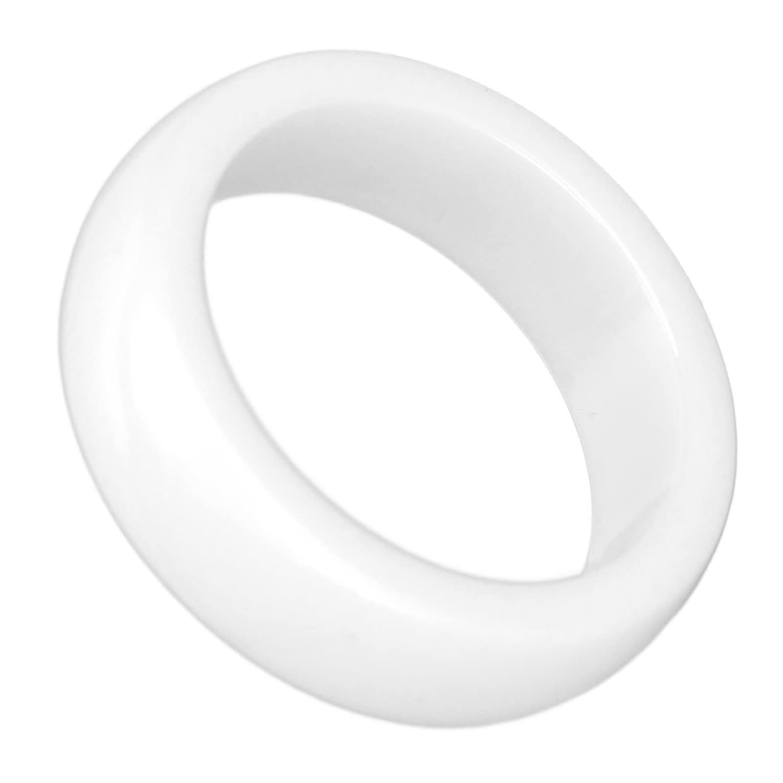 Llavero con Anillo para Tarjeta, Accesorio de Cerámica, Elegante Reemplazo Blanco para Modelo Y, Duradero, Resistente Al Agua, Todos los Años