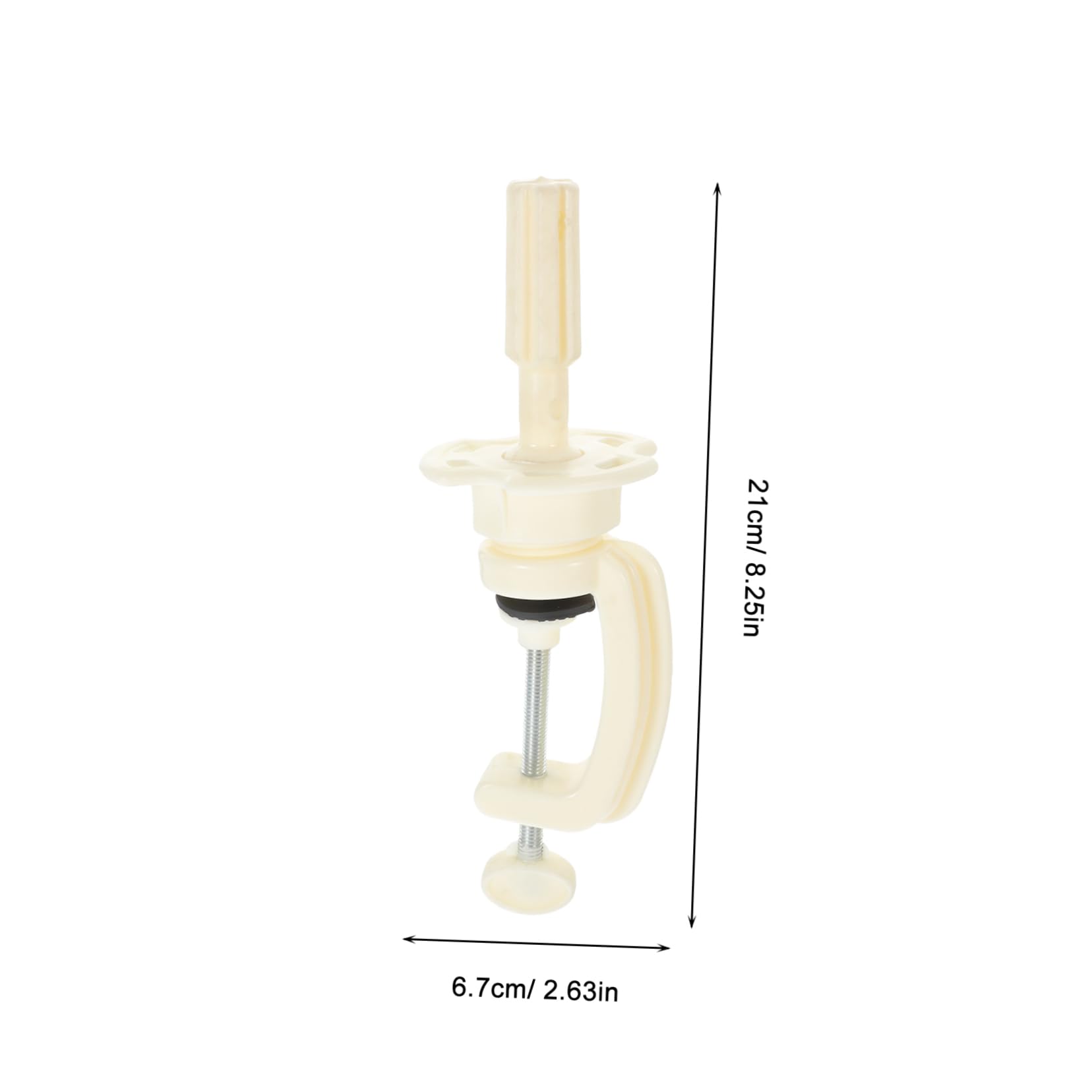 TOVINANNA Professional Human Hair Mannequin Head Bracket Sturdy Iron Rotator Cosmetology Wig Holder Stand