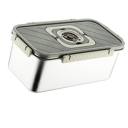 Contenedor hermético con junta de silicona para pan de cocina 8