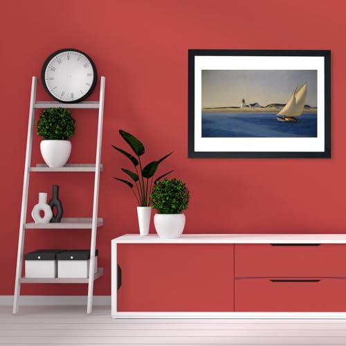 Edward Hopper poster encadré The Long Leg grand format impression premium