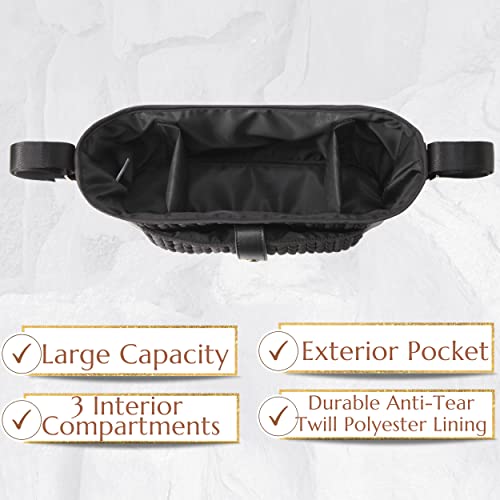 SEWBOO Universal Baby Stroller Organizer,Diaper Caddy Organizer with Adjustable Straps to Fits Nearly Any Strollers