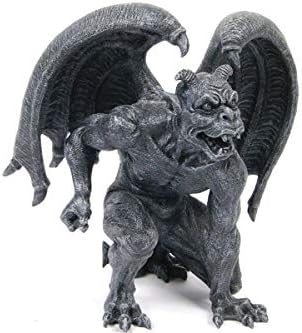 Gargoyle with Horns - Fantasy Decoration Figure