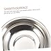 TEHAUX 8pcs Electronic Scale Trays Home Kitchen Jewelry Tray Dish Steel Measuring Powder Dish