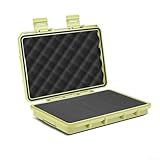 Oniissy Versiegelter Sicherheitskoffer, Werkzeugkasten, luftdicht, wasserdicht, mit vorgeschnittenem Schaumstoff für Hardware-Werkzeuge, Kameras und Instrumente in der Luftfahrt und Outdoor-Fotografie