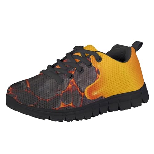 GIFTPUZZ Kids Road Running Shoes Lightweight Athletic Tennis Sports Walking Breathable Shoes Fitness3