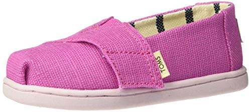 TOMS - Toms Tiny Alpargata Espadrille, 4 M US Toddler, Rose Violet Hrtg CVS