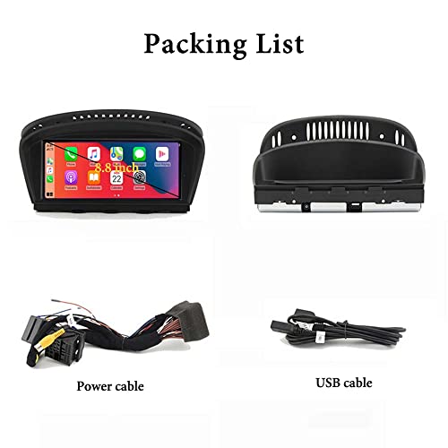 Pantalla CarPlay Linux 8.8" para BMW Serie 3/5 E60 CCC miniatura 6