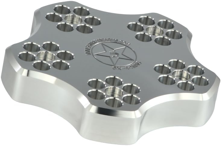 5 Star 6X-44 Mag 6" Cylinder Range Block fits Smith & Wesson 21, 24, 29, 629, Taurus 444 Raging Bull, Dan Wesson, Ruger Redhawk .44, Super Redhawk .44, Colt Anaconda