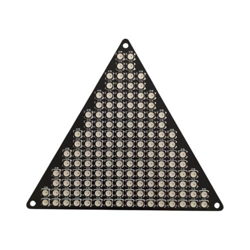 Module LED WS2812B triangulaire RGB pour effets lumineux intelligents