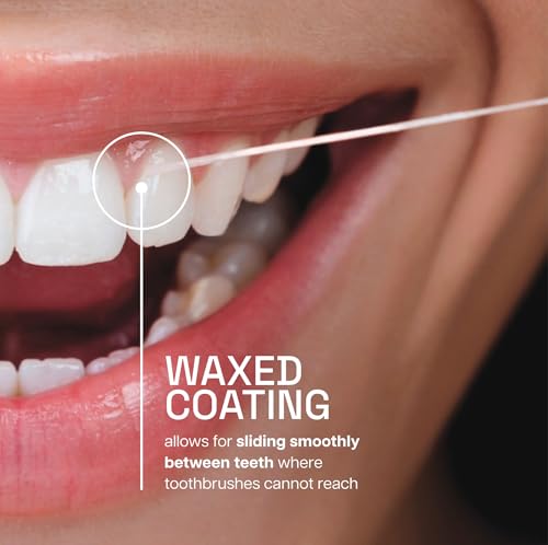 Reach Waxed Dental Floss Unflavored and Mint Bundle | Effective Plaque Removal, Extra Wide Cleaning Surface | Shred Resistance & Tension, Slides Smoothly & Easily , PFAS FREE