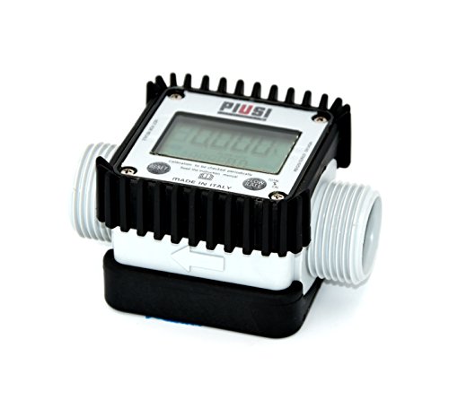 Piusi K24 compte-litres con turbina gráfico Digital para agua, Urea, AdBlue, Anticongelante