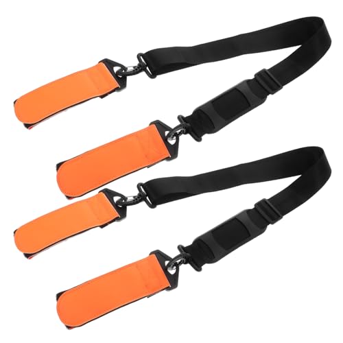 Sangles de transport pour skis et bâtons réglables et légères - 7