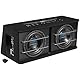 Hifonics TDA-250R Aktiv-Subwoofer für Auto, 600 W