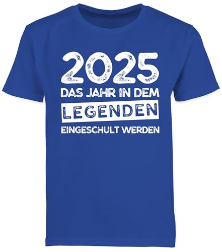 Kinder T-Shirt Jungen - Einschulung Junge - 2025 Das Jahr in dem Legenden...