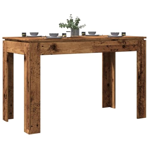 LAPOOH Mesa de Comedor de Madera contrachapada Madera Vieja, Mesa Cocina, Mesa Salon Comedor, Mueble Comedor, Mesa Auxiliares, Mesita Comedor, Mesa Multifuncional - 855902