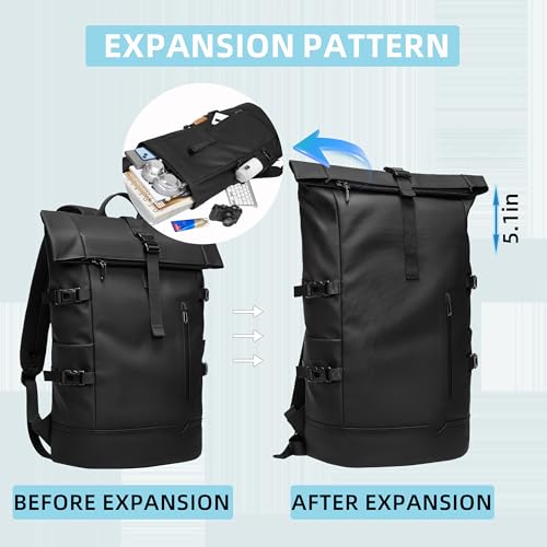 GYakeog 33L Waterproof Rolltop Backpack