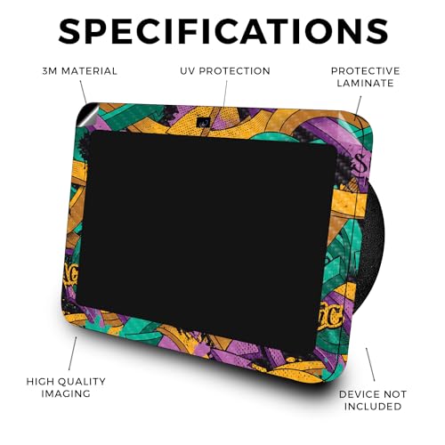 Image of Carbon Fiber Skin Compatible with Amazon Echo Show 8 (3rd Gen, 2023) - Tertiary Arrows - Premium 3M Vinyl Protective Wrap Decal Cover - Easy to Apply | Crafted in The USA by MightySkins