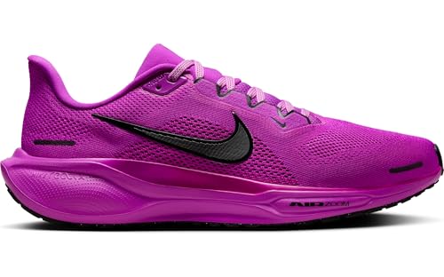 Nike Nike Men's Pegasus 41 Road Running Shoes, Hyper Violet Black Vivid Grape, 10