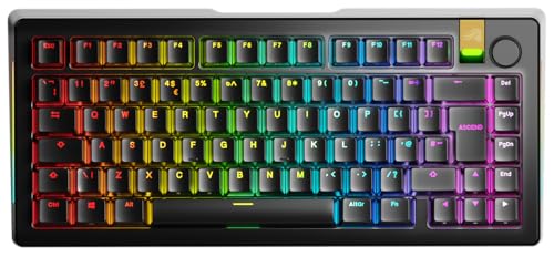 GLORIOUS Gaming GMMK 3 PRO HE: Wireless Gaming Keyboard Rapid Trigger, Hall Effect, Full Aluminum Body, 8K Polling Rate, Hotswap MX & HE Switches, Adjustable Actuation, TKL 75%, UK QWERTY - English - Image 10