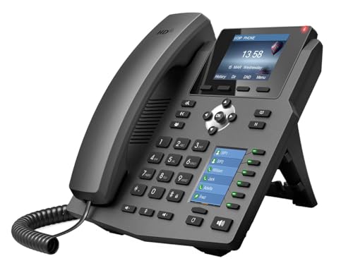 Teléfono IP Fanvil X4 4 líneas SIP y pantalla a color miniatura 2