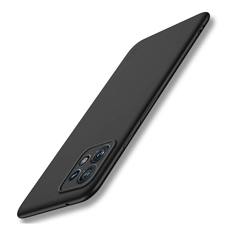 Image of Spazy Case Moto Edge 50 Neo Back Cover | Soft Silicone Slim Back Case Cover for Moto Edge 50 Neo - Black