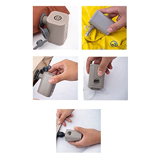Gonfleur électrique double utilisation LAURAG portable pour matelas extérieur
