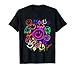 Smile Face Emoticons Fun Vivid Graffiti Smileys, Grafik T-Shirt