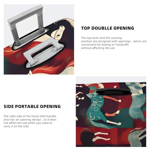 Housse valise extensible pour voyager avec style grand format
