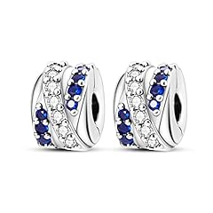 Two color clip charm 2pcs