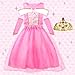Meland Princess Dresses for Girls - Dress up Clothes for Little Girls - Princess Toys Gift Girls 3-8 Pretend Play