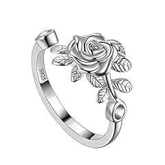G, Rose Ring Silver