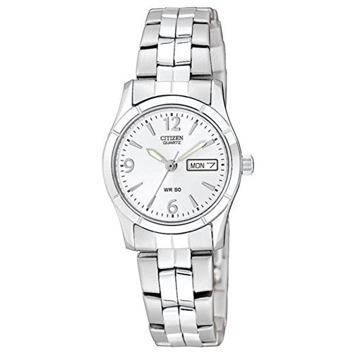 Citizen Quartz Analog Silver Dial Watch-EQ0540-57A